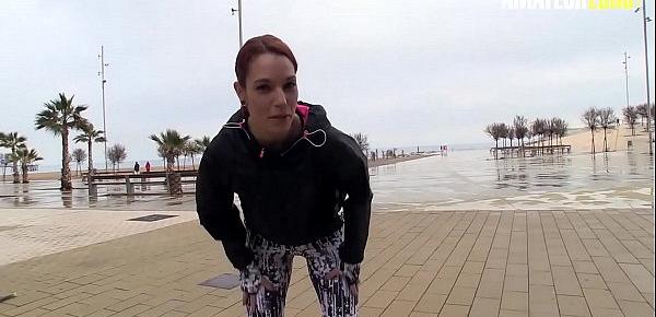  AMATEUR EURO - Spanish Pornstar Silvia Rubi Fucks With Guy From The Beach